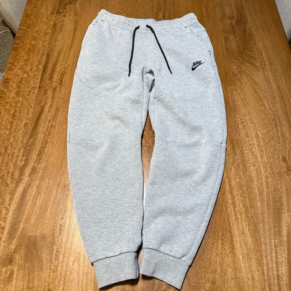 Nike Sportswear Tech Fleece Joggers CU4495-063 Men’s Size M – Grey Heather - Picture 1 of 7